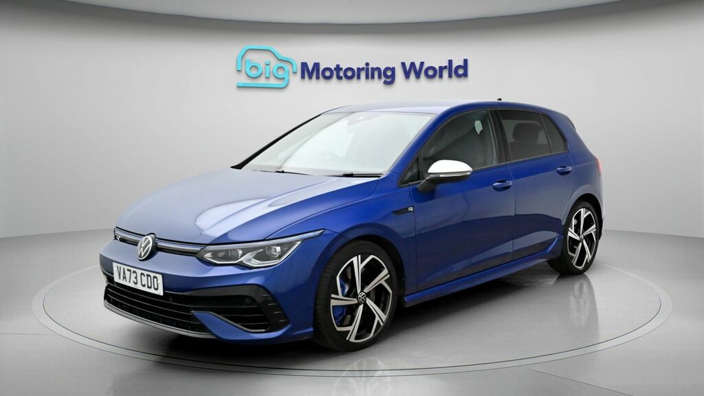 Volkswagen Golf R Blue #3