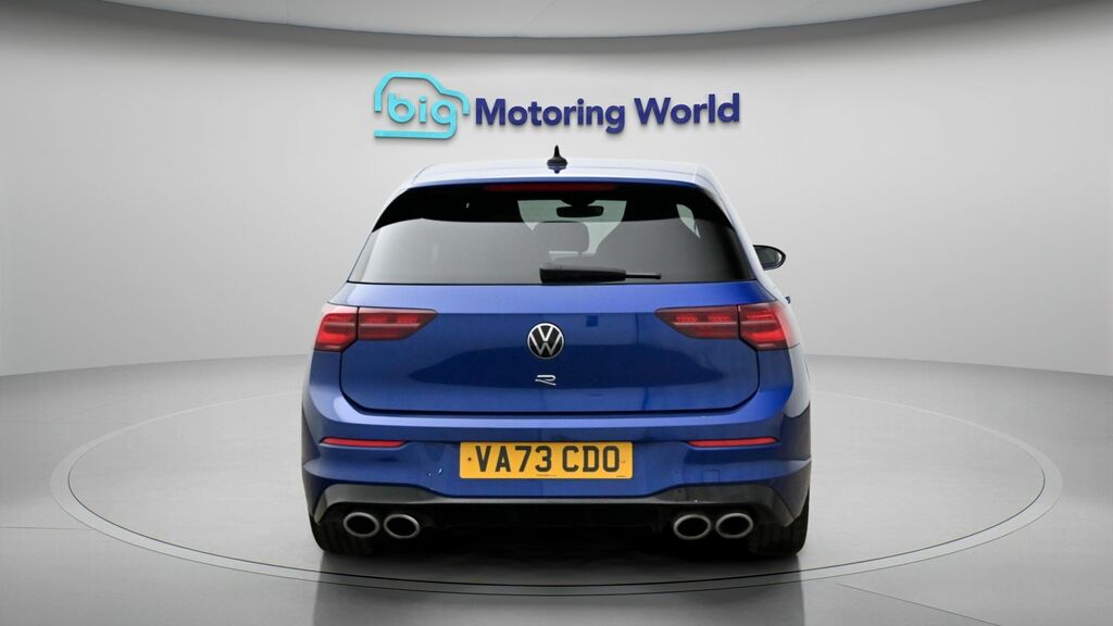Volkswagen Golf R Blue #6