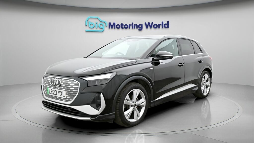 Audi Q4 E Tron S Line LR23YXL Black #3