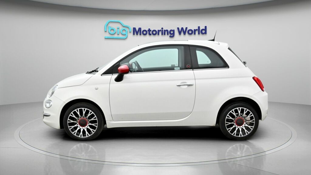 Fiat 500 Red White #4
