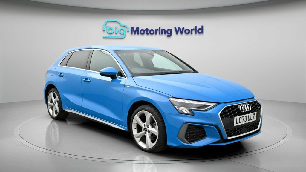 Audi A3 S Line Blue