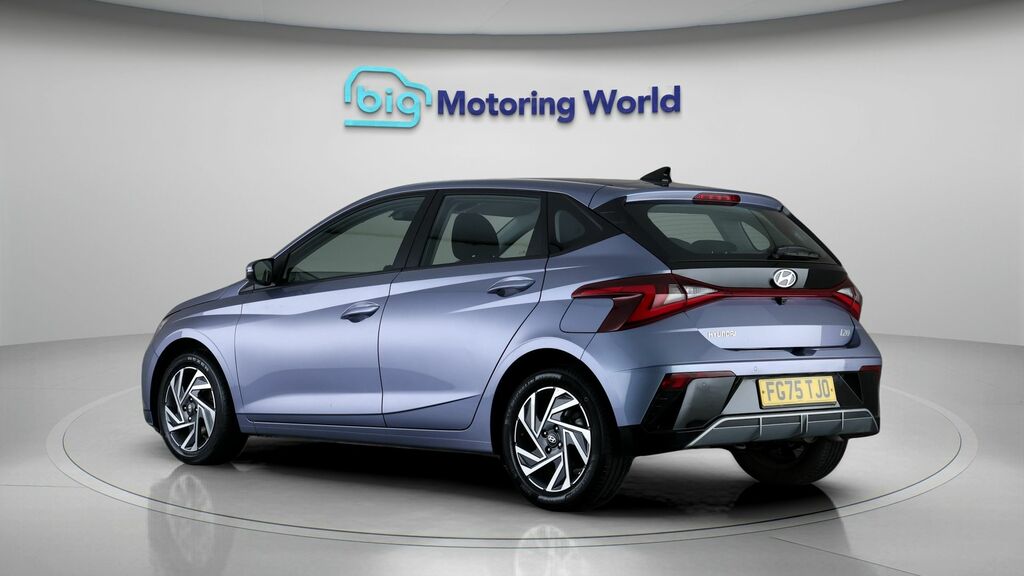 Hyundai I20 Advance Blue #5