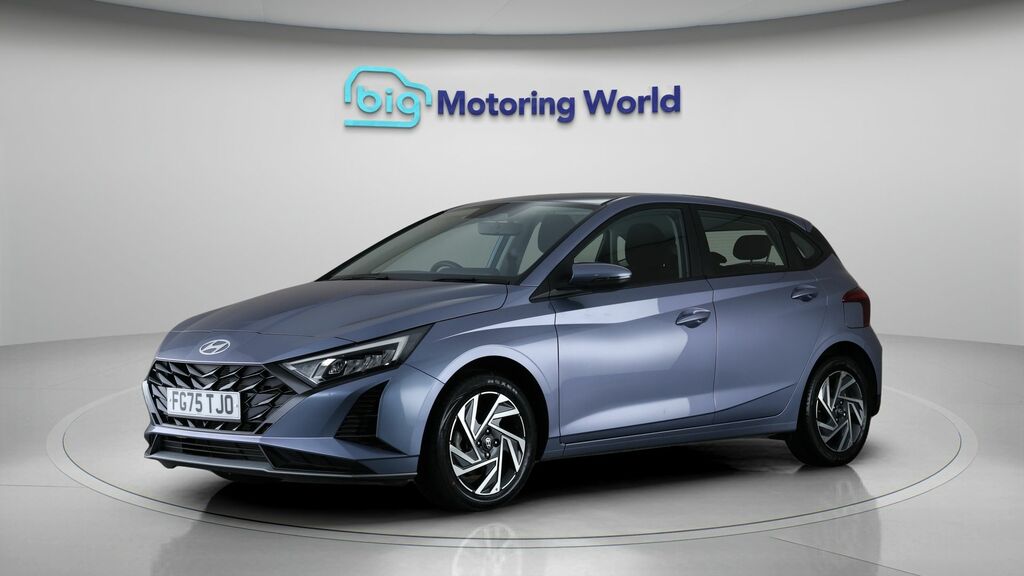Hyundai I20 Advance Blue #3