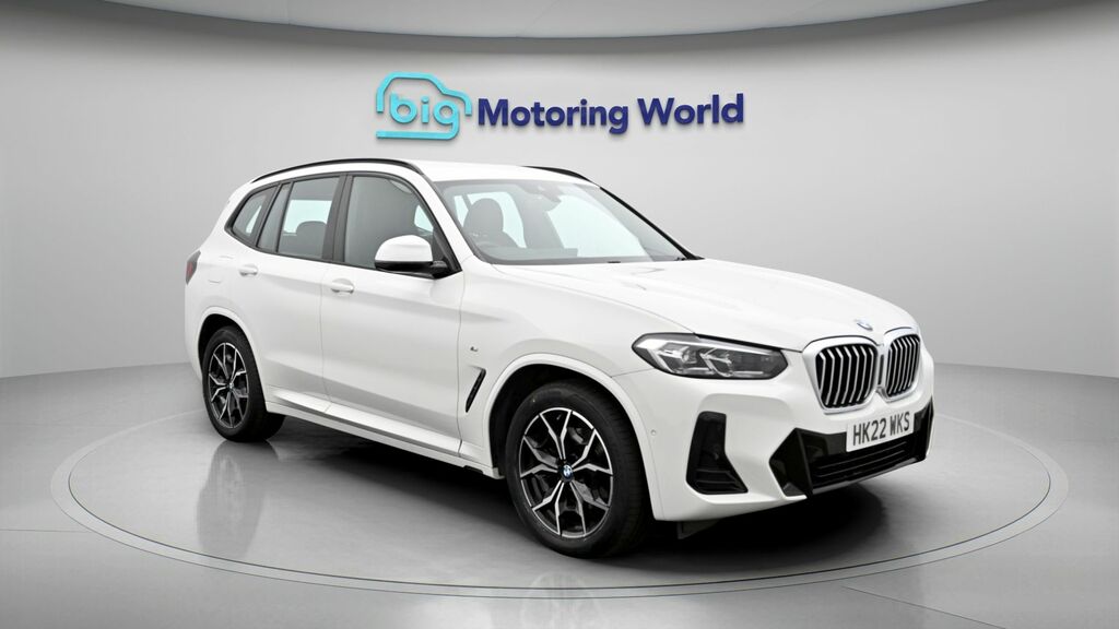 BMW X3 M M Sport White