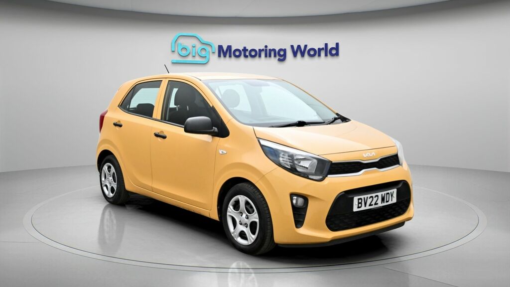 Kia Picanto 1 Yellow