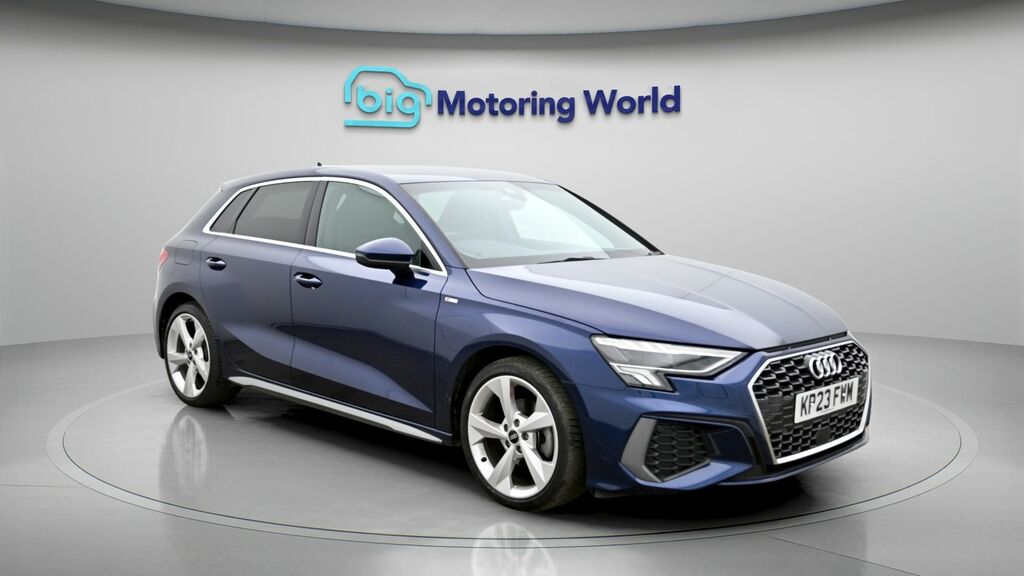 Audi A3 S Line Blue