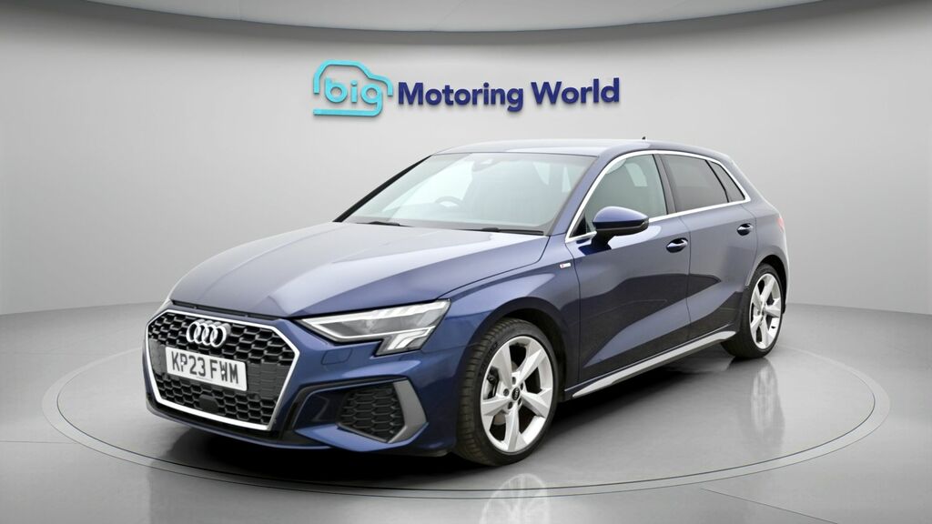 Audi A3 S Line KP23FWM Blue #3
