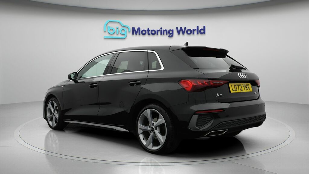 Audi A3 S Line LO72YKV Black #5