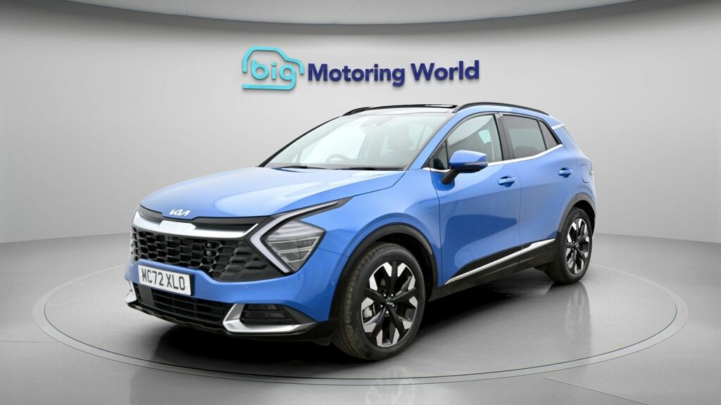 Kia Sportage 4 Blue #3