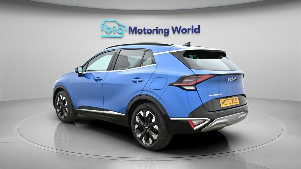 Kia Sportage 4 Blue #5