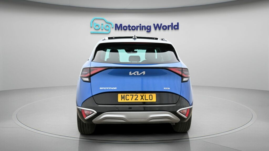 Kia Sportage 4 Blue #6