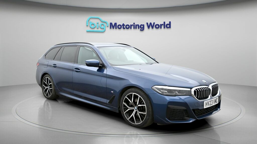 BMW 5 Series M Sport Blue