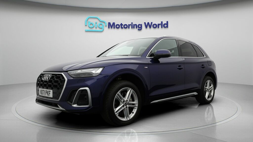 Audi Q5 S Line Blue #3