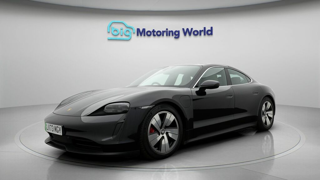 Porsche Taycan 4S Black #3