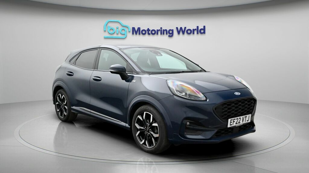 Ford Puma St-line X Blue