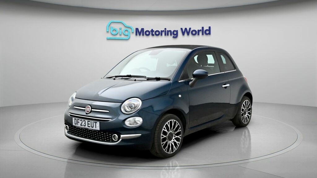 Fiat 500C Top DF23EUT Blue #3