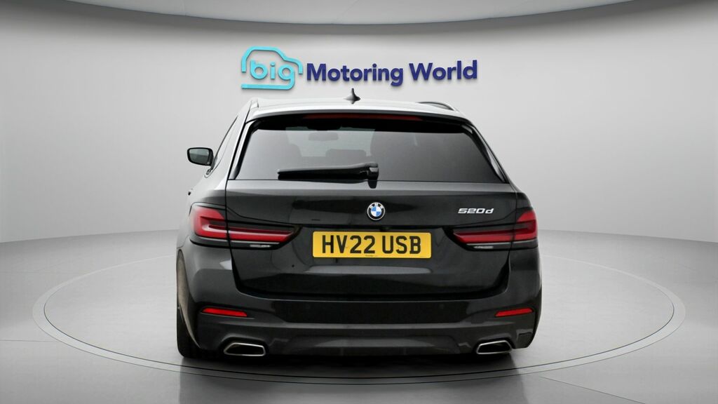 BMW 5 Series M Sport HV22USB Black #6