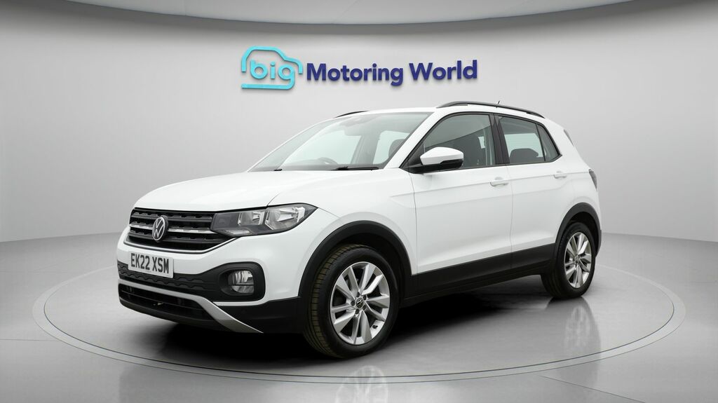 Volkswagen T-Cross Se White #3