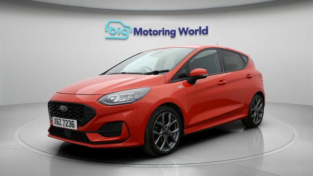 Ford Fiesta St-line XGZ7236 Red #3