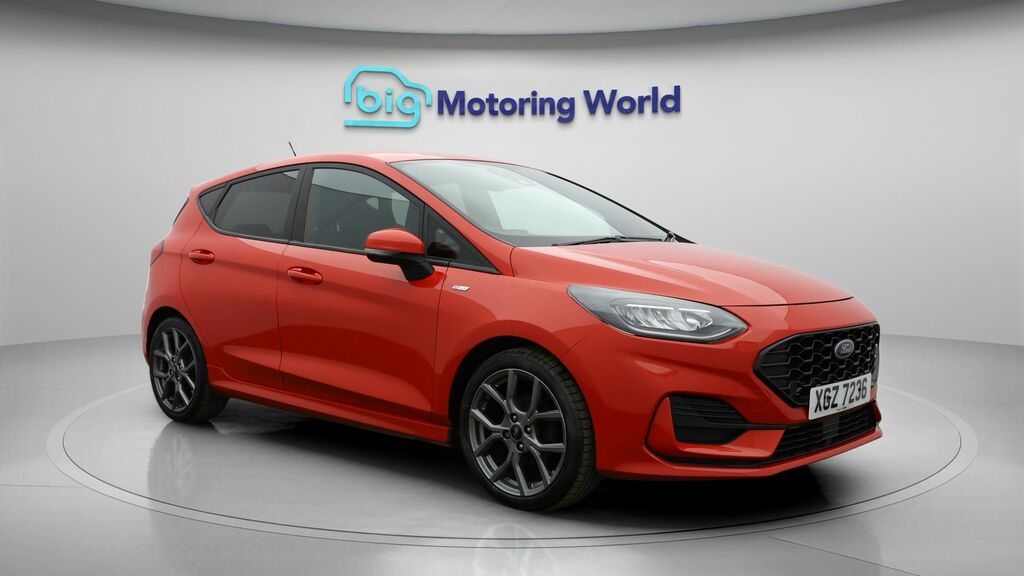 Ford Fiesta St-line Red