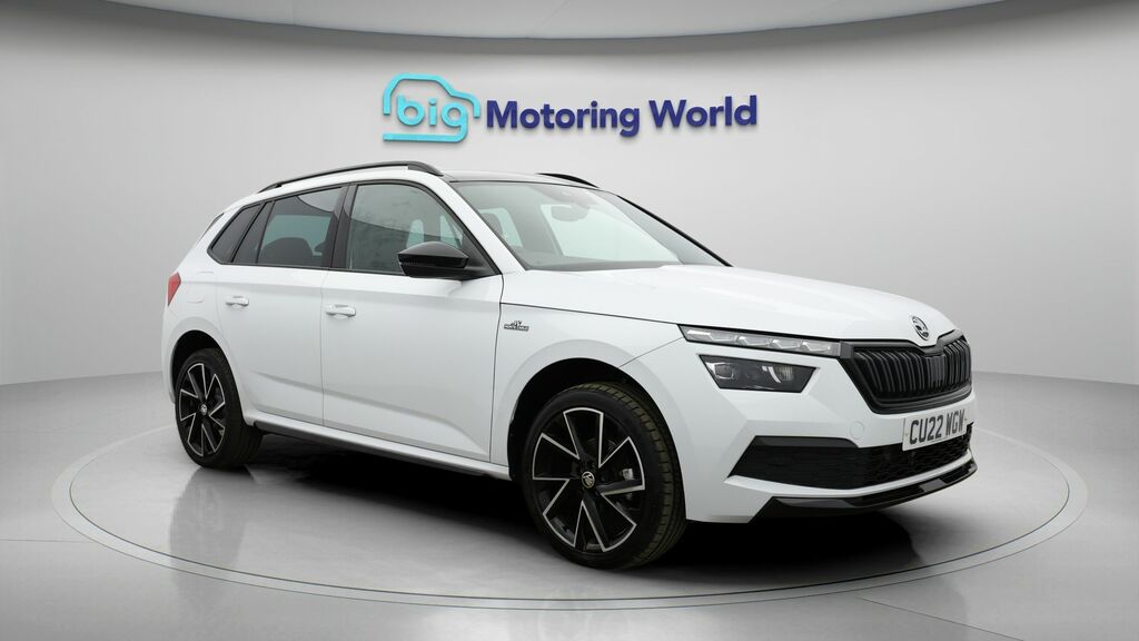 Skoda Kamiq Monte Carlo White