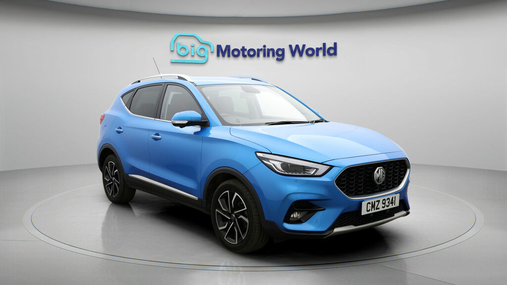 MG ZS Exclusive Blue