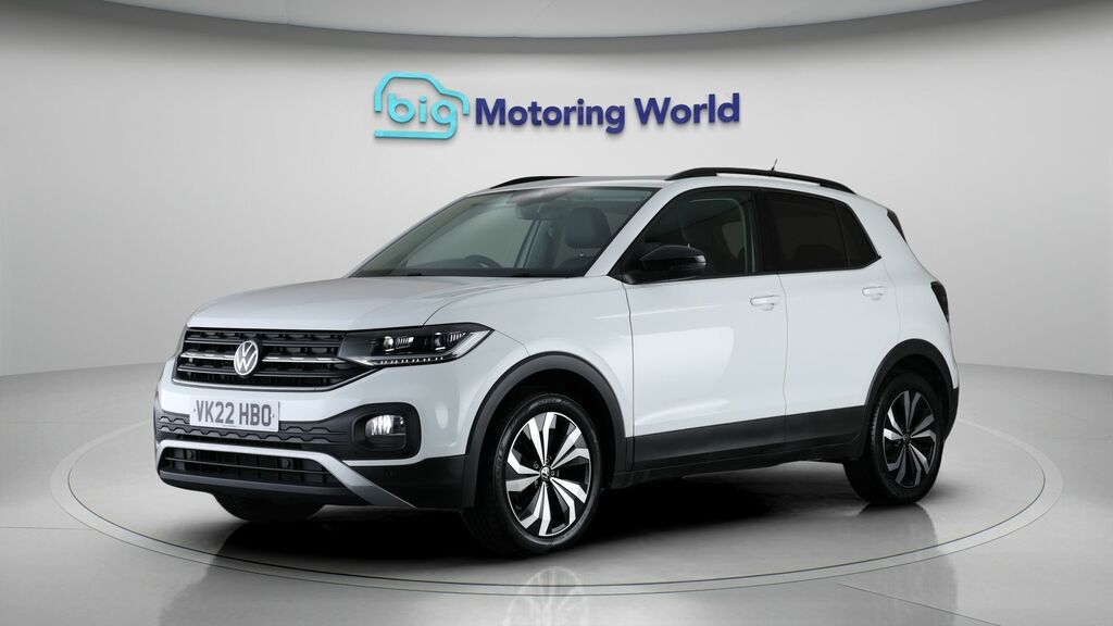 Volkswagen T-Cross Black Edition VK22HBO White #3