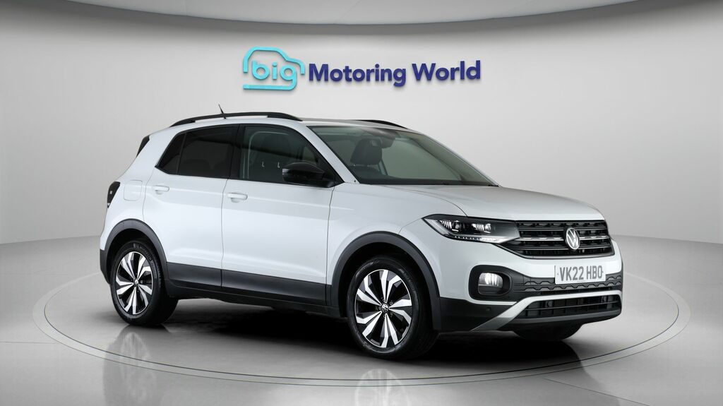 Volkswagen T-Cross Black Edition White