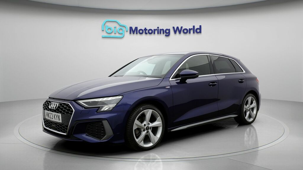 Audi A3 S Line MW23KYN Blue #3