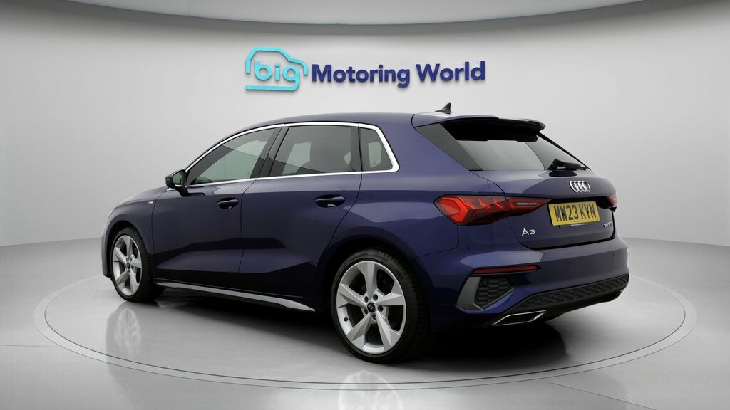 Audi A3 S Line MW23KYN Blue #5