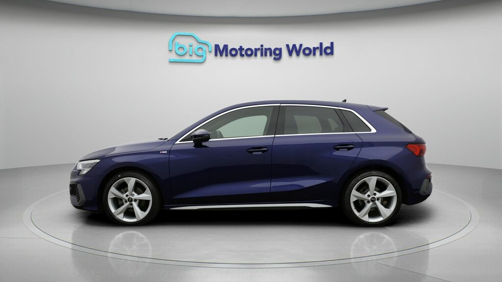Audi A3 S Line MW23KYN Blue #4
