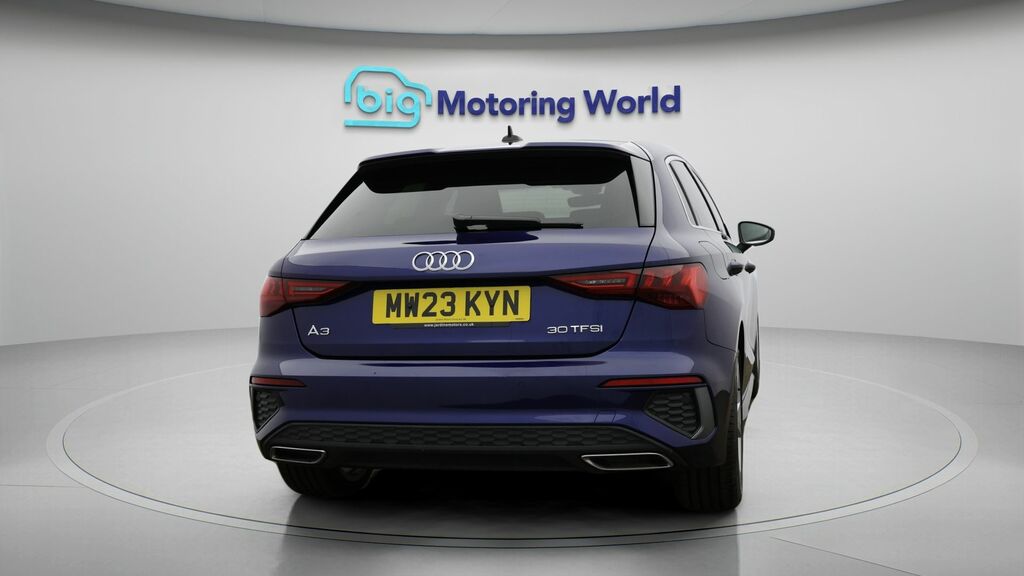 Audi A3 S Line MW23KYN Blue #6