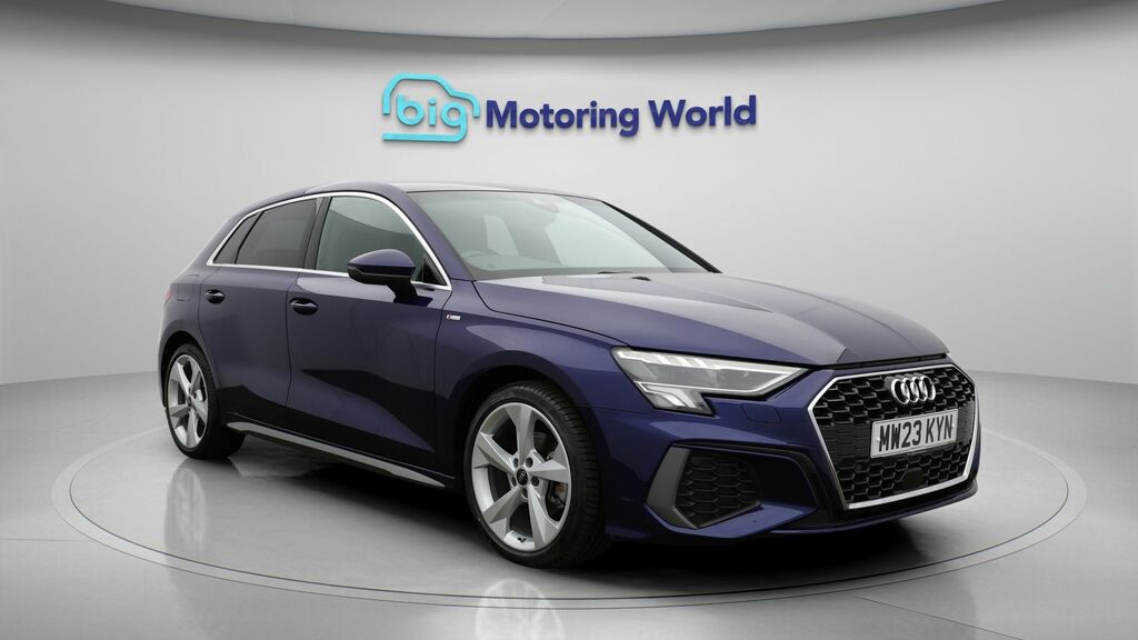 Audi A3 S Line Blue