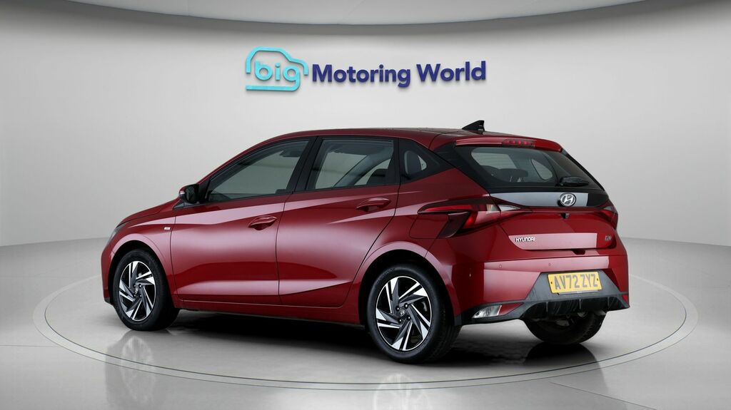Hyundai I20 Se Connect AV72ZYZ Red #5