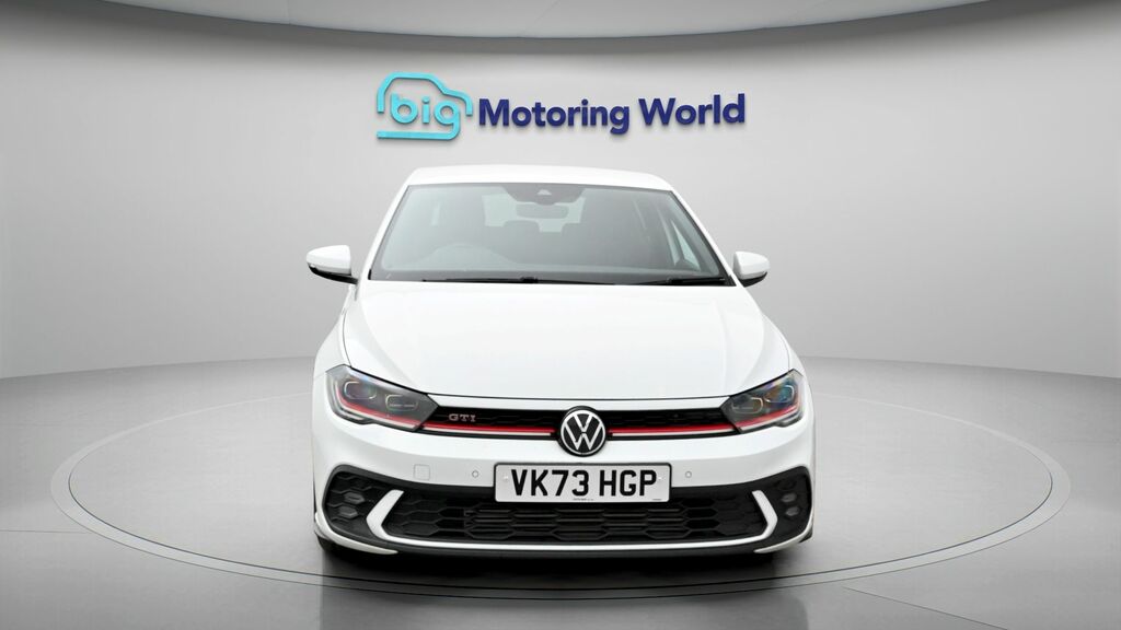Volkswagen Polo Gti White #2