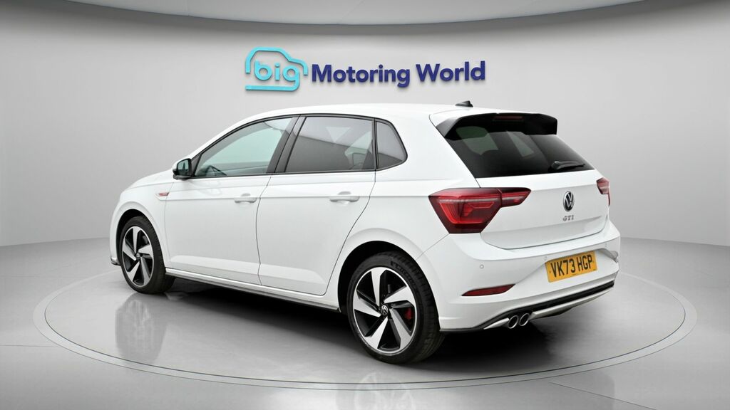 Volkswagen Polo Gti White #5