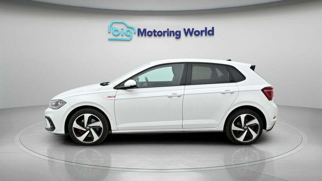 Volkswagen Polo Gti White #4