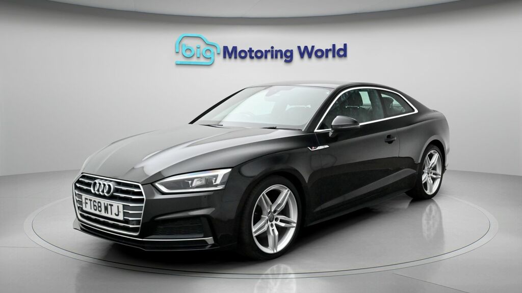 Audi A5 S Line Black #3