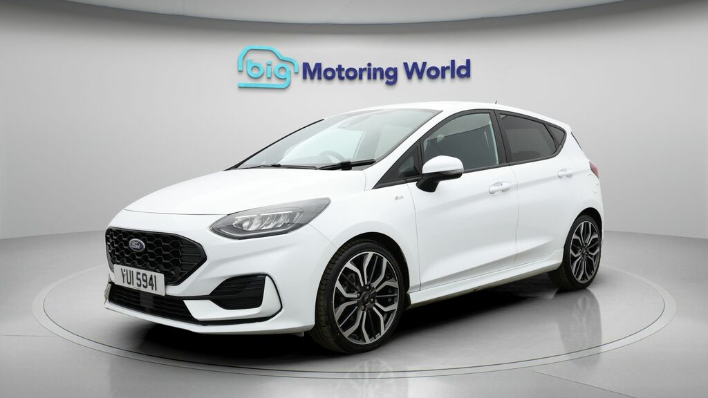 Ford Fiesta St-line X YUI5941 White #3