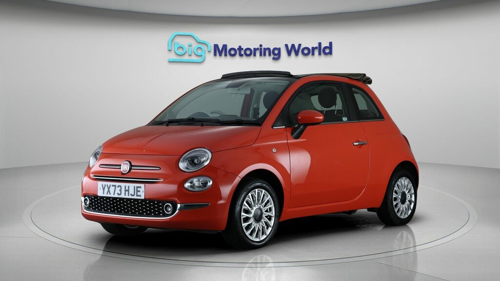 Fiat 500C Standard Orange #3