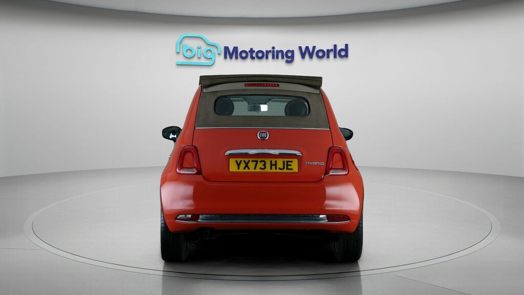 Fiat 500C Standard Orange #6
