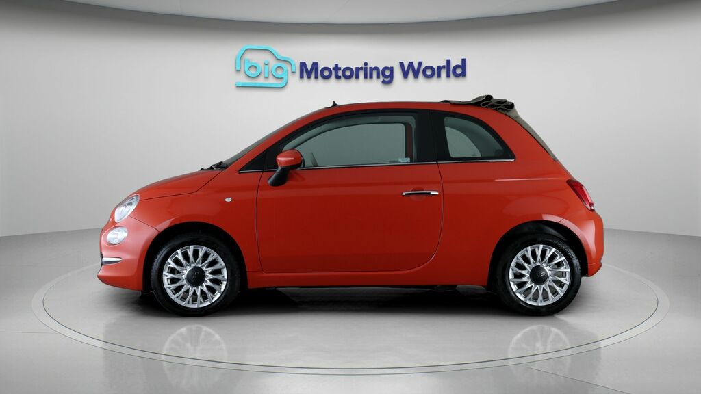 Fiat 500C Standard Orange #4