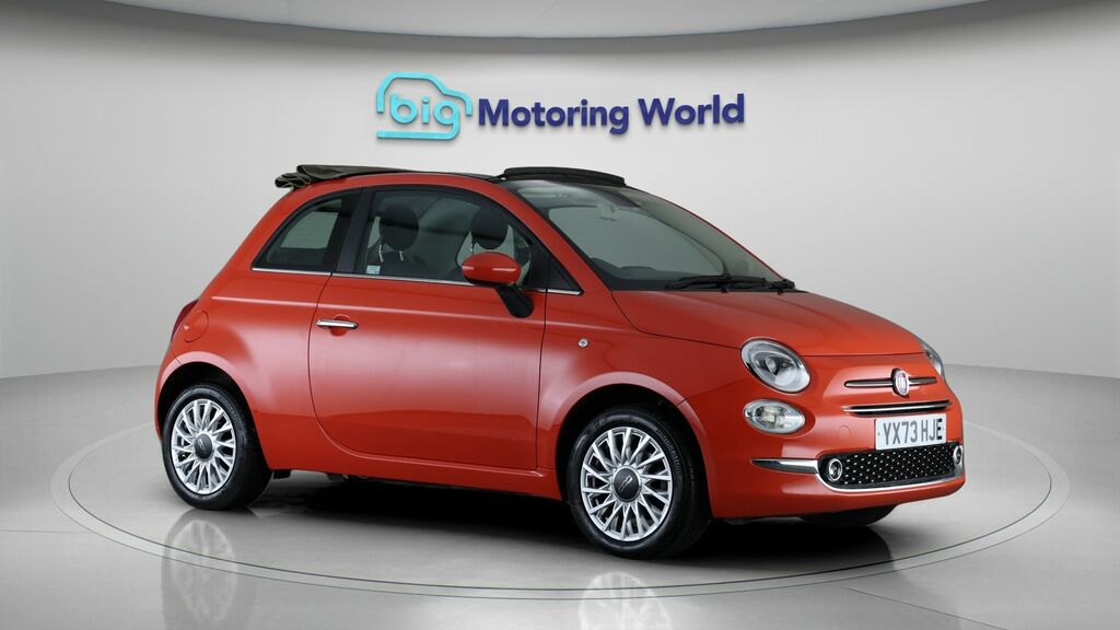 Fiat 500C Standard Orange