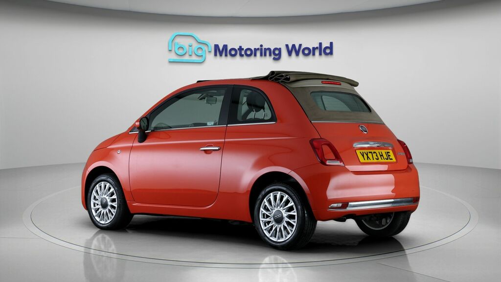Fiat 500C Standard Orange #5