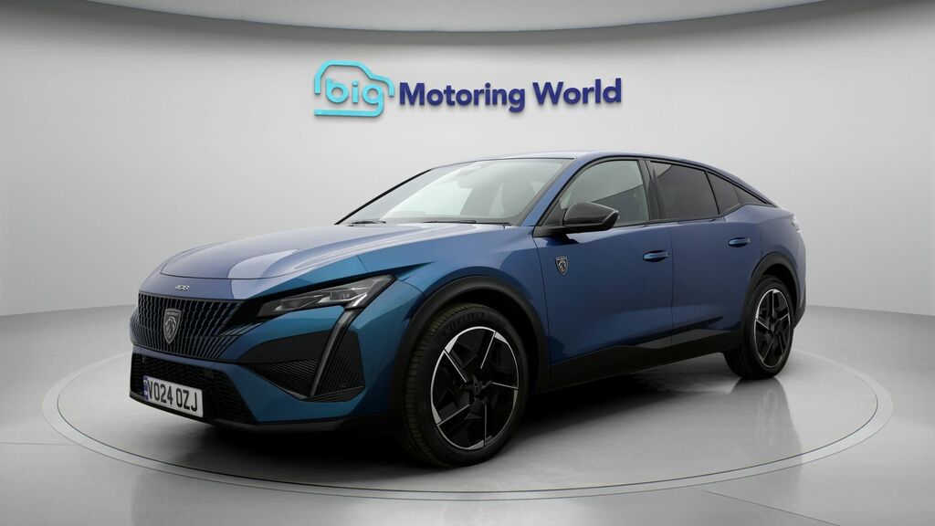 Peugeot 408 Gt Blue #3