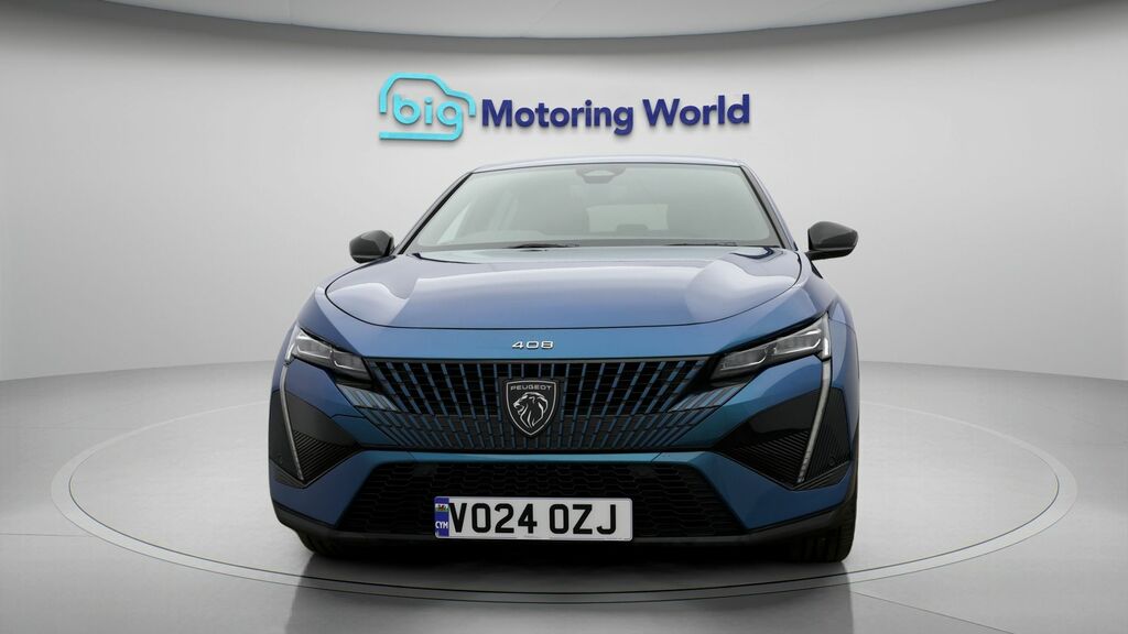 Peugeot 408 Gt Blue #2