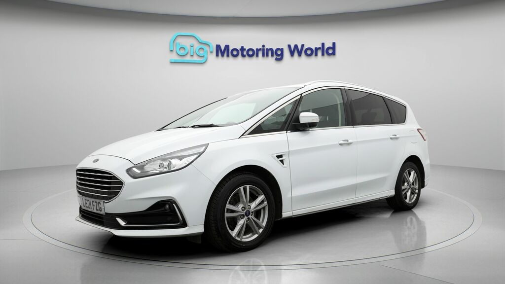 Ford S-Max Titanium LE21FZG White #3