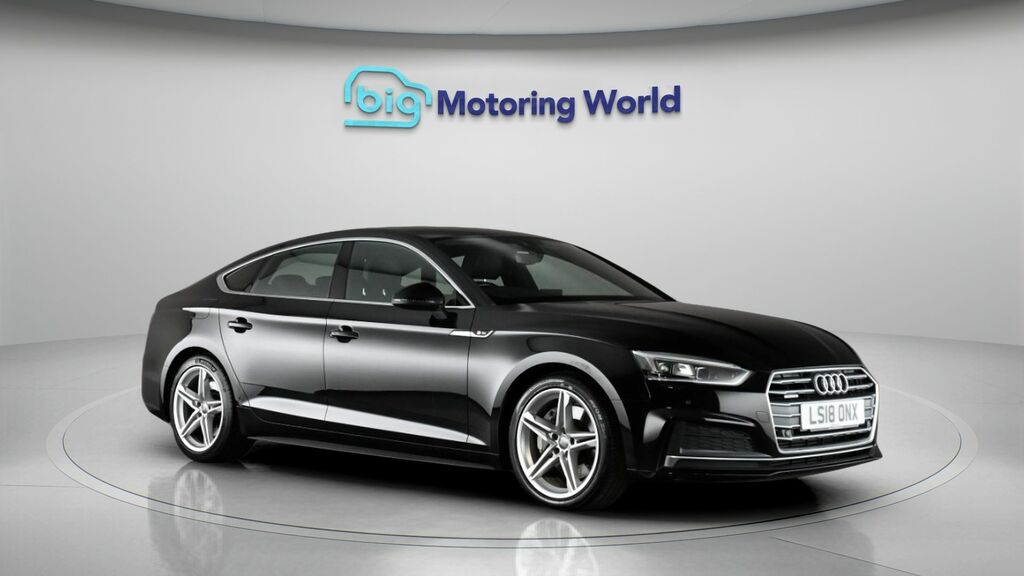 Audi A5 S Line Black