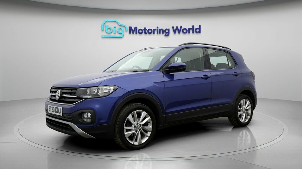 Volkswagen T-Cross Se Blue #3