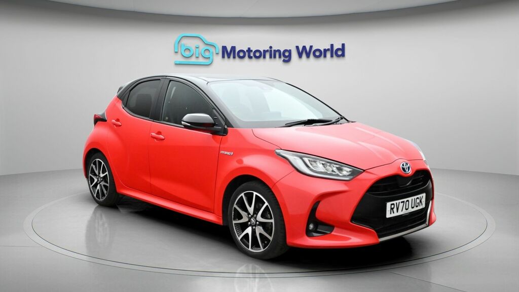 Toyota Yaris Launch Edition Orange